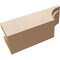 Ekena Millwork 4in. W x 4in. H x 12in. L Rivera Woodgrain TimberThane Rafter Tail, Primed Tan RFTUR04X04X12RIVRCPR - alternate 4